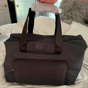 TUMI ALPHA Double Expansion Travel Satchel